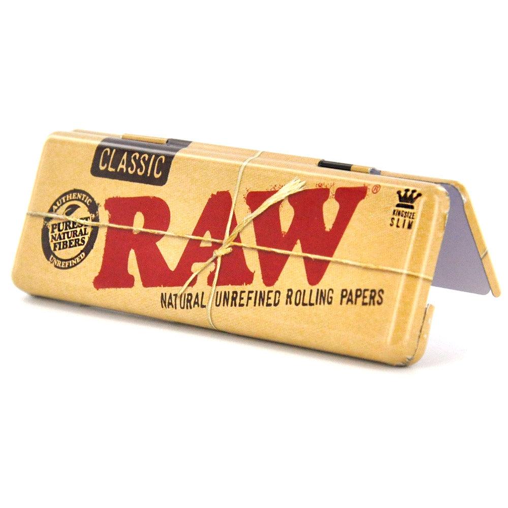 ÉTUI EN MÉTAL POUR FEUILLES SLIM RAW © CLASSIC