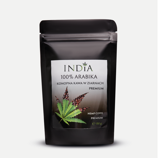 Café de chanvre naturel 100% ARABICA, 150g