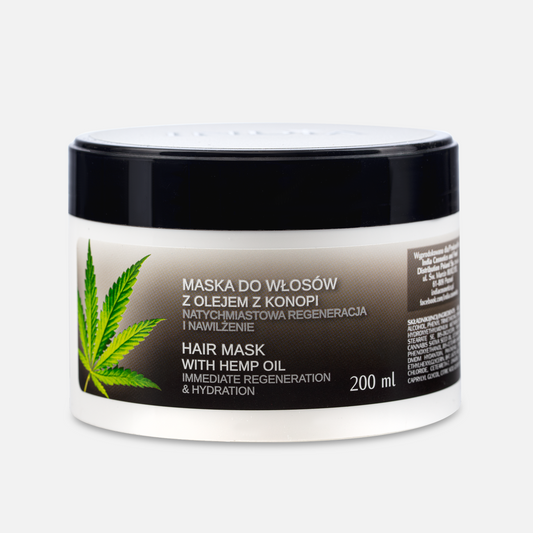 Masque cheveux à l'huile de chanvre