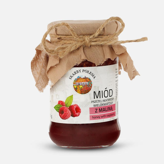 Miel mille fleurs à la framboise